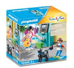 PLAYMOBIL - VACANCIERS ET DISTRIBUTEUR AUTOMATIQUE #70439